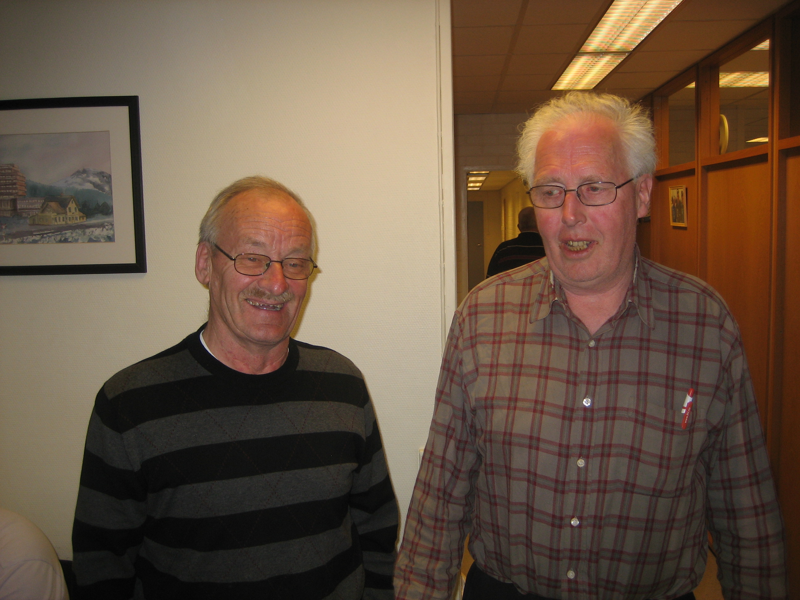 Per Nygjelten og Borge Telneset